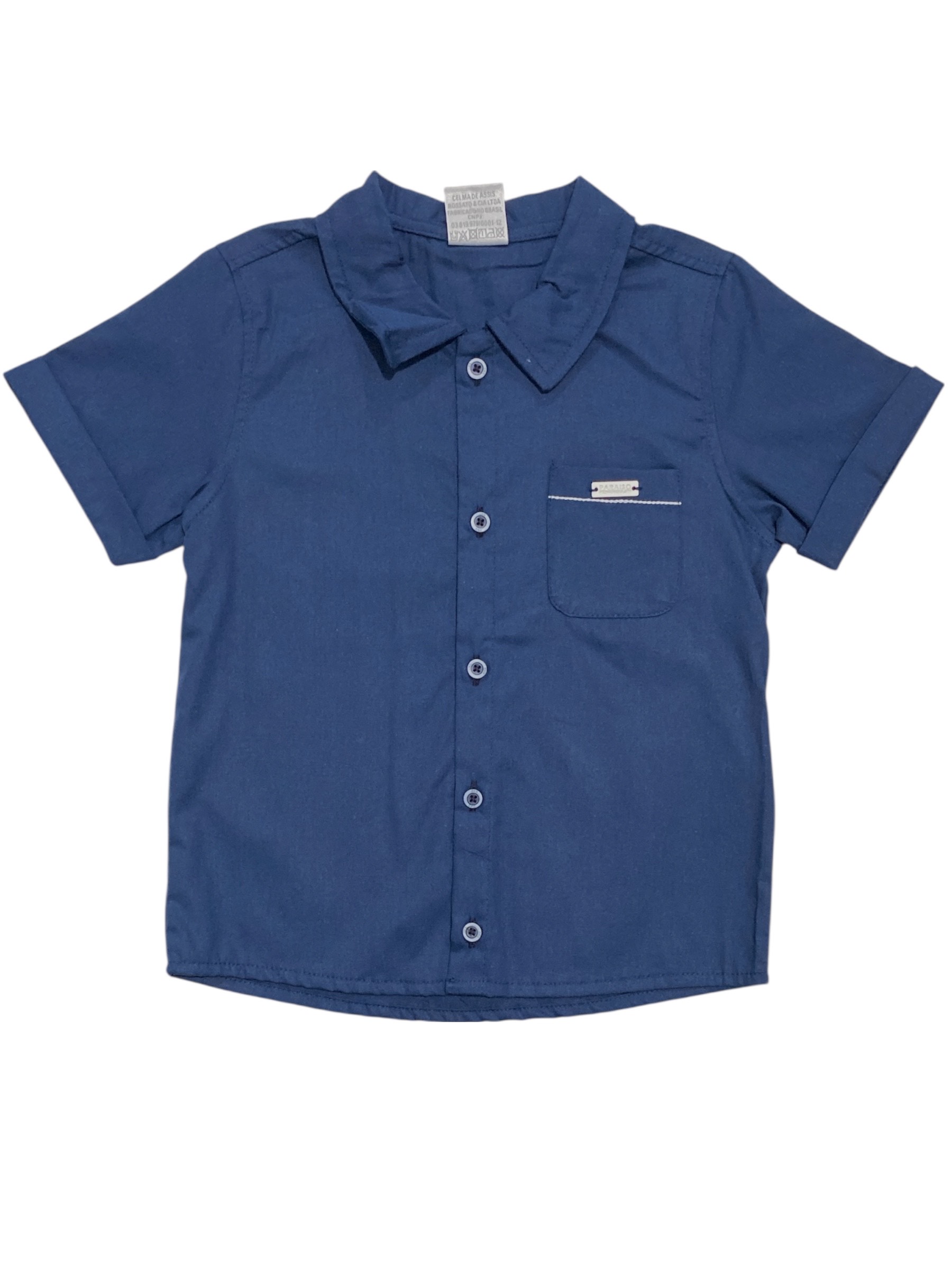 CAMISA 17049 AZUL MARINHO PARAISO