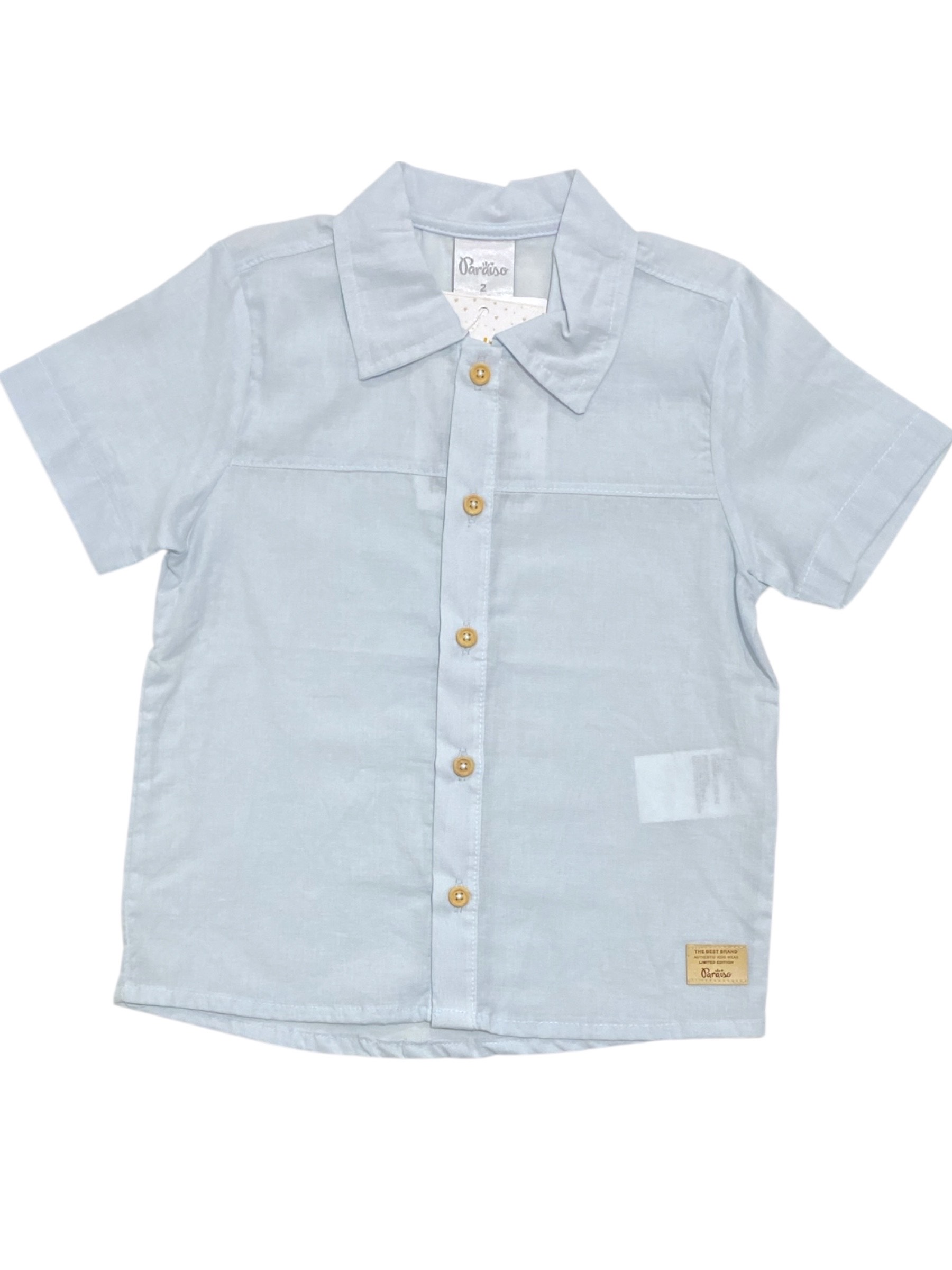 CAMISA 15611 AZUL CLARO PARAISO