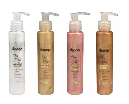 Pop Jelly Geleia Corporal Iluminadora - Dapop