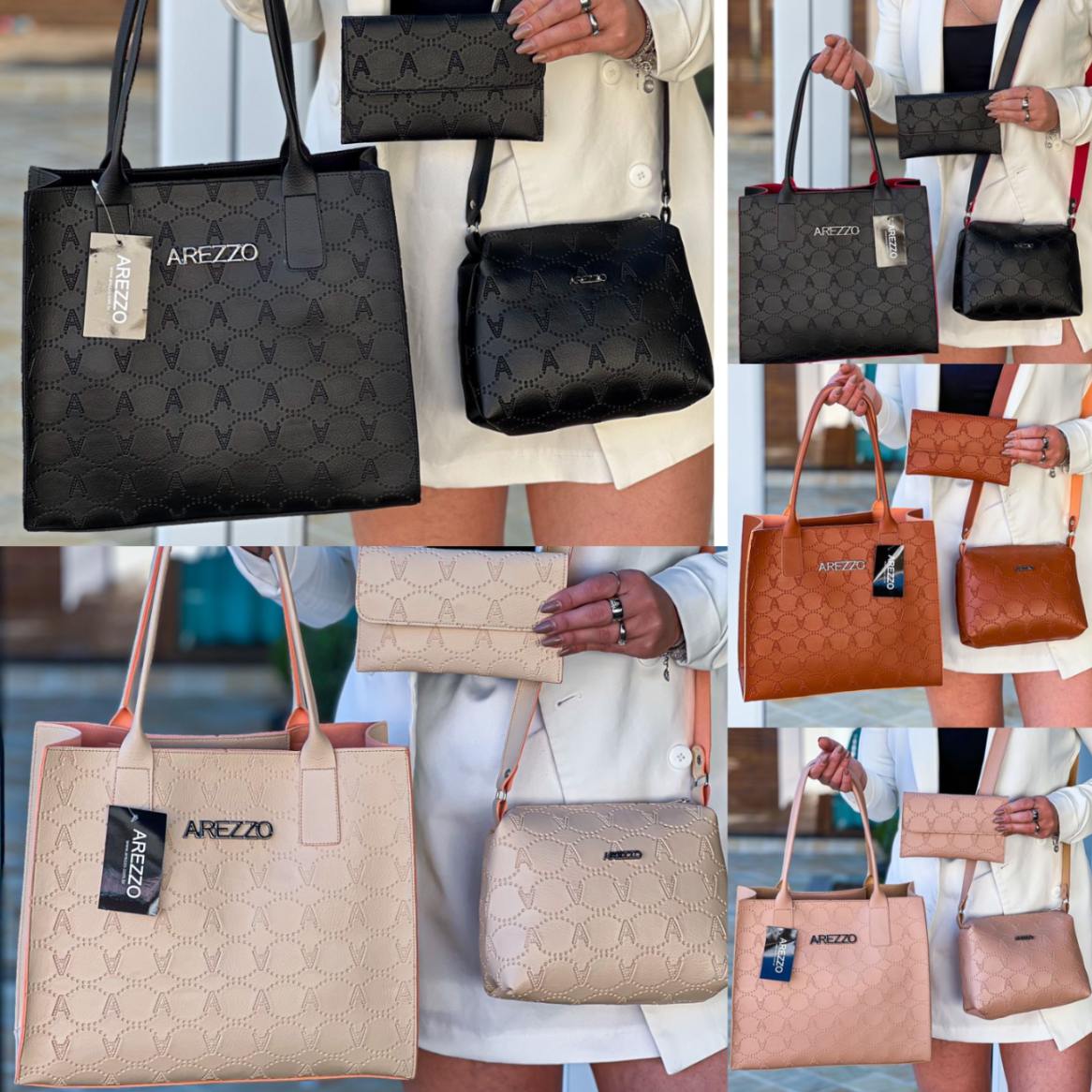 Kit Arezzo 3 Preças