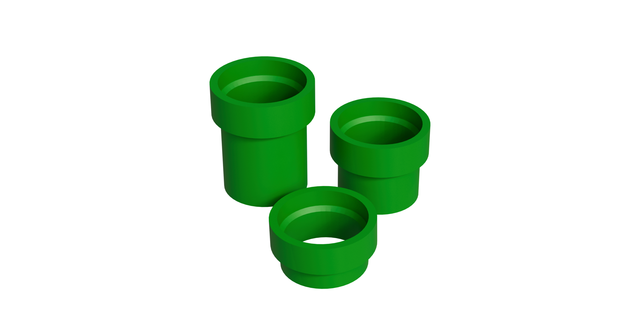 Kit 3 Suportes Para Amiibo Cano Do Mario Nintendo