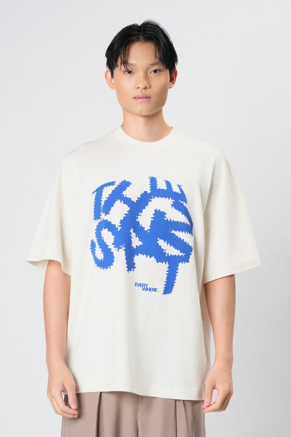 CAMISETA OVERSIZED THESAINT PIXEL MESS