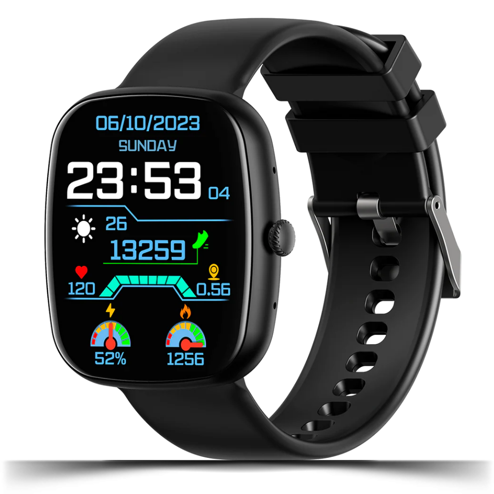 Smartwatch Easy NEX | À Prova D'água 1ATM | Bateria de Longa Duração