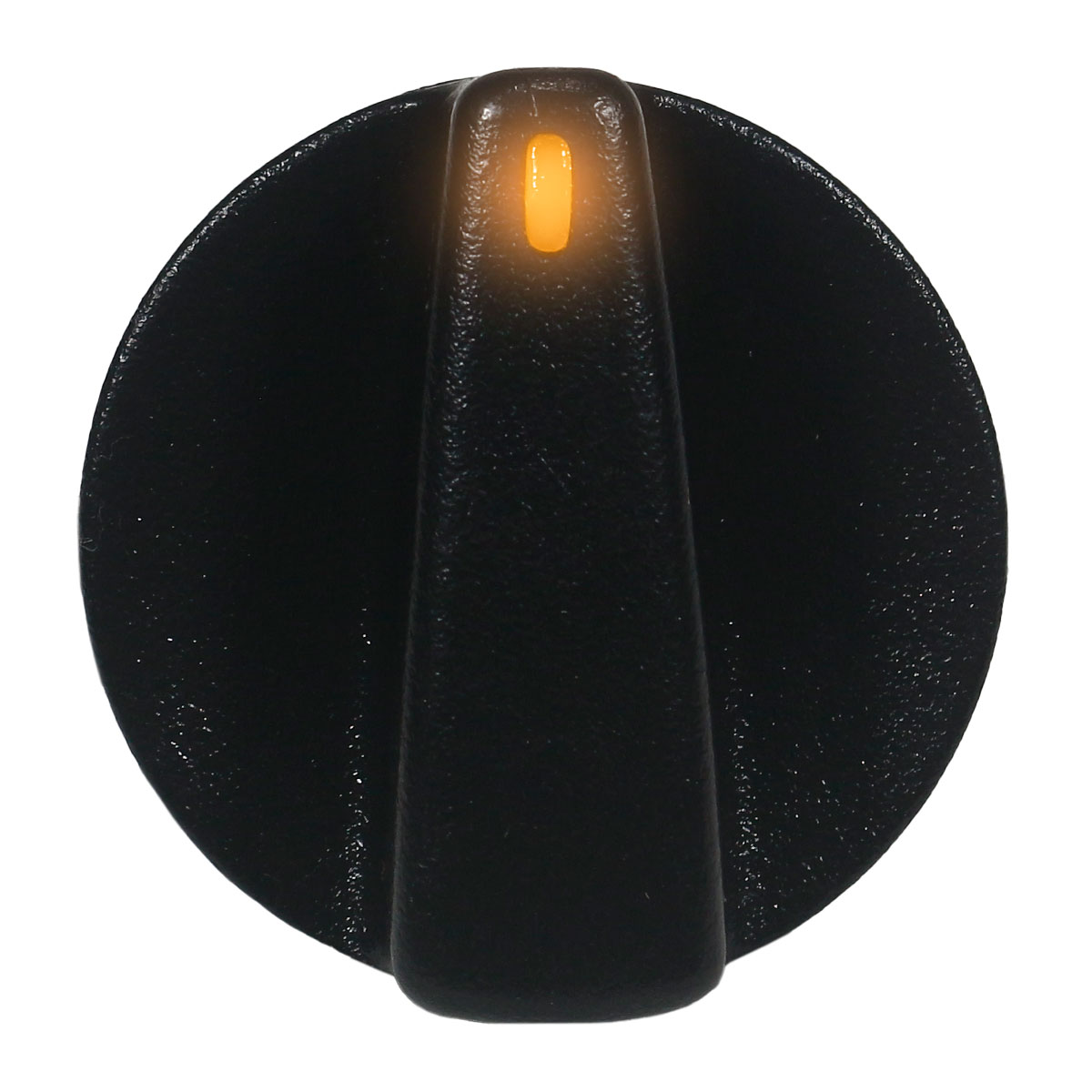 Botão Painel 40mm Lateral Direção Temperatura Ar Gol Parati Saveiro G3 G4 2000 a 2014 Led Laranja