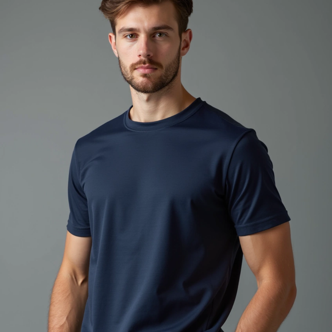 Camisa T-Shirt Oversized SuperModal Marinho Navy