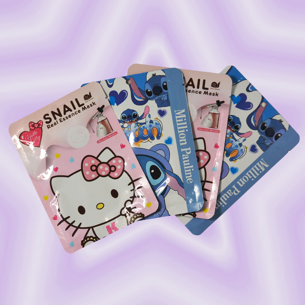 Máscara Skincare - Hello Kitty - Stitch