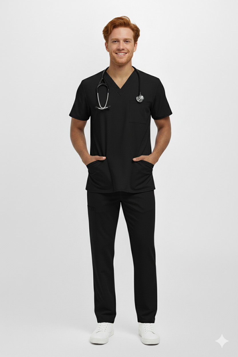 Conjunto Masculino - Preto