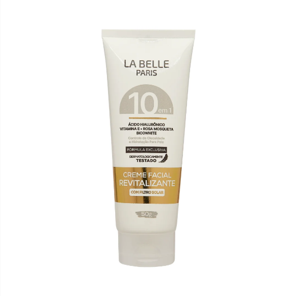 Creme Facial 10 em 1 com Filtro Solar 50g - La Belle Paris