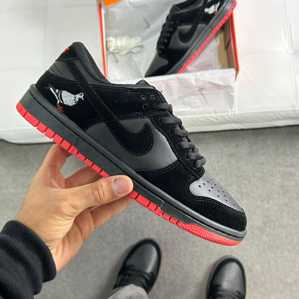 Nike SB Dunk Low Twist - Black Pigeon