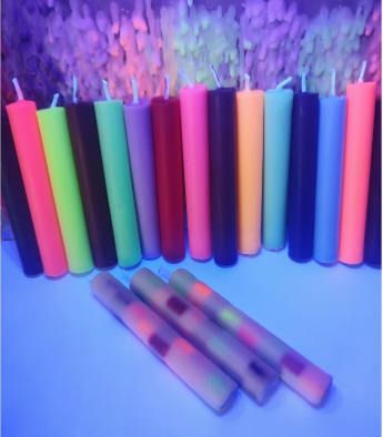 VELA DE WAX PLAY NEON 47ºC