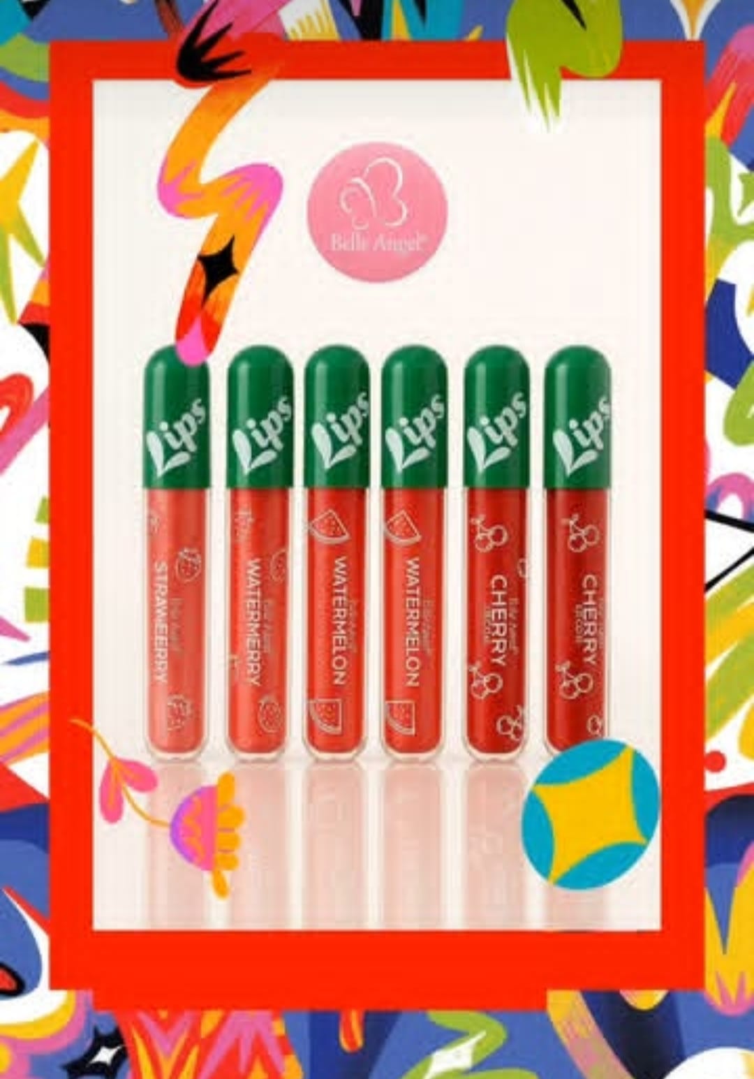 Lips Gloss Com Aroma De Frutinha + Brilho - Belle Angel