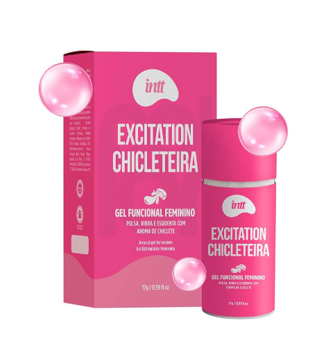 EXCITATION CHICLETEIRA EXCITANTE FEMININO 17G