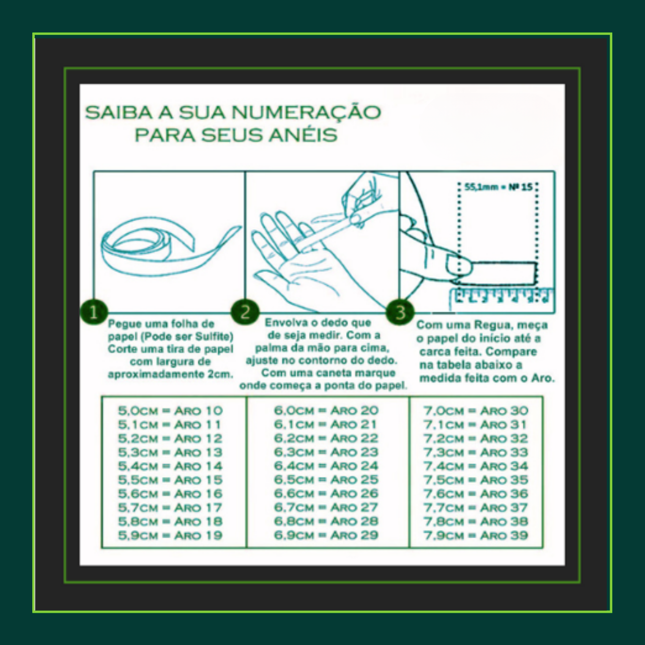 MEDIDA DE ANÉIS