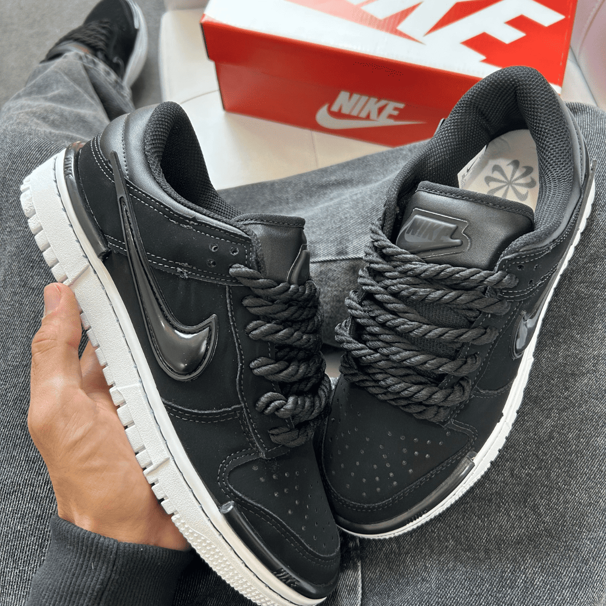 Nike Dunk Low Twist - Preto/Branco