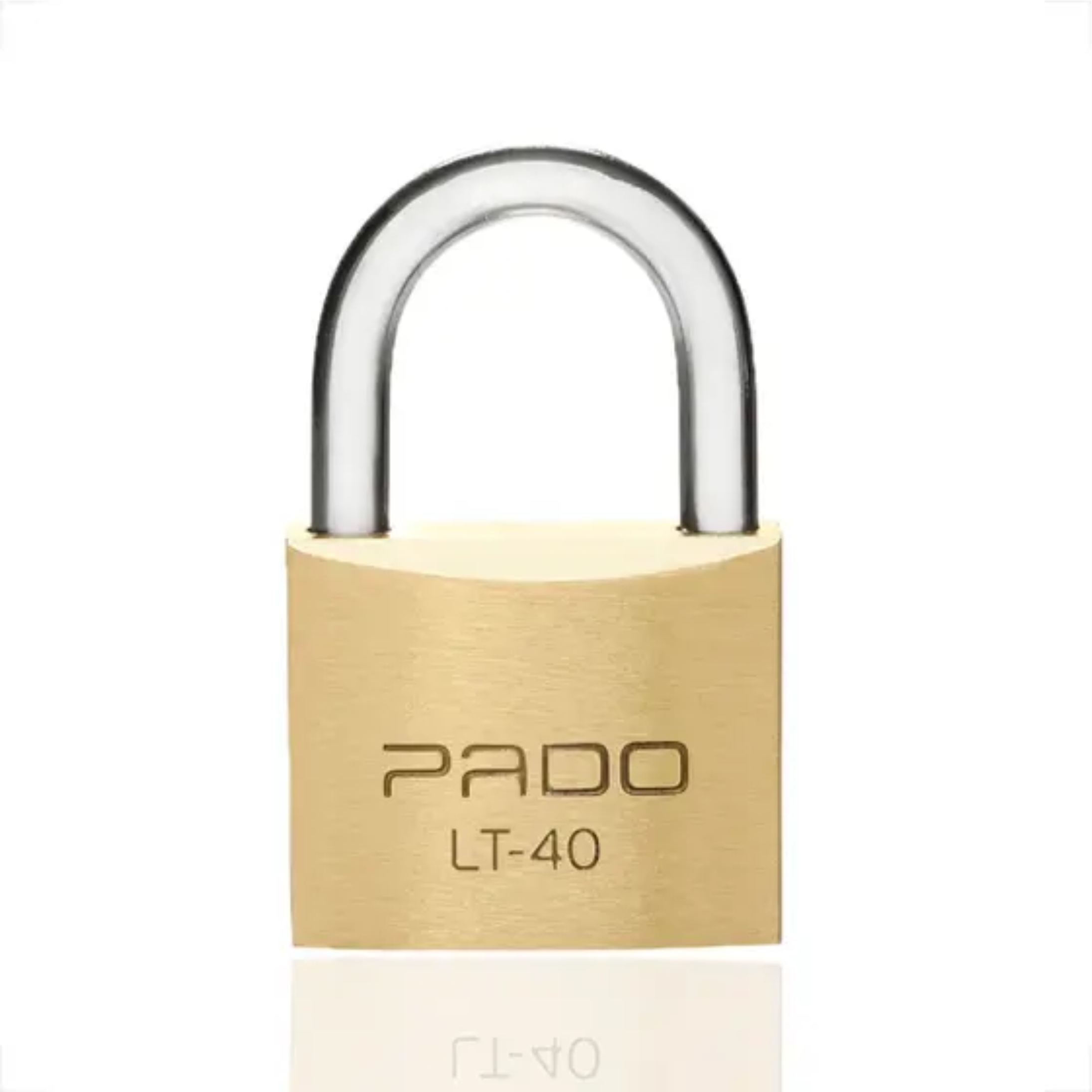 Cadeado Stam 45mm Zamac Latonado E-coat c/ 2 Chaves {novo}