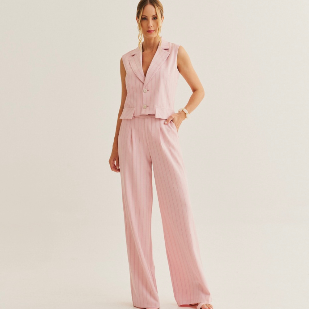 COLETE ALFAIATARIA KAROL ROSA BEBE