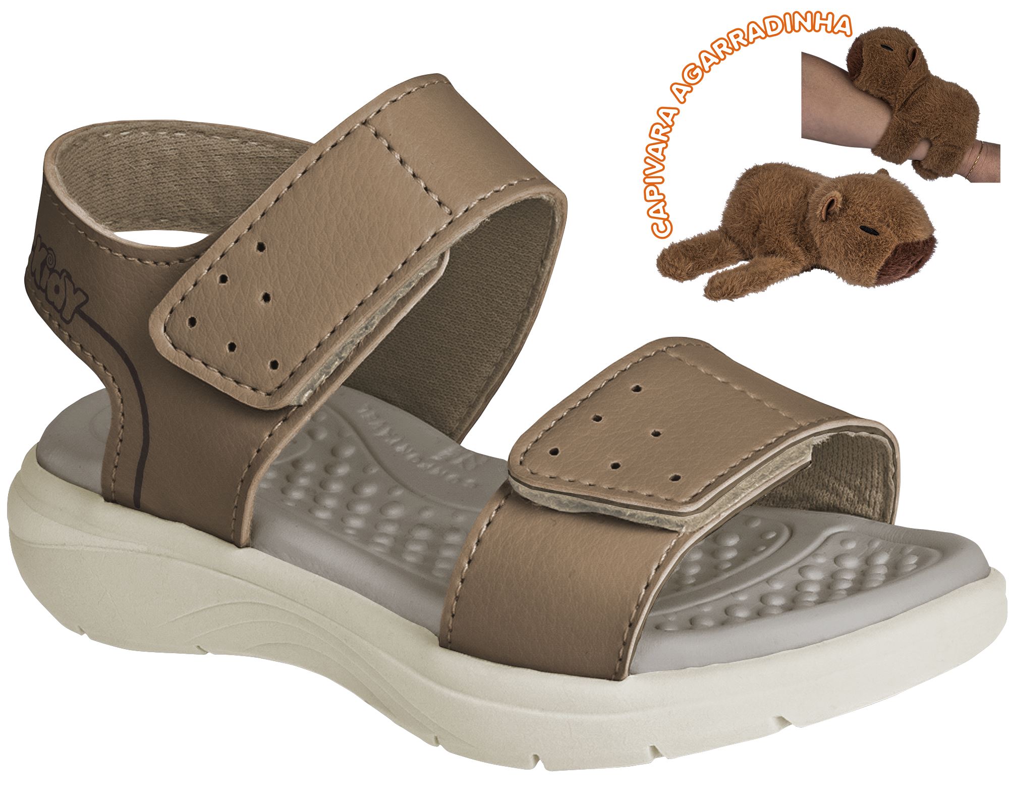 SANDALIA FLY BABY CAPIVARA KIDY
