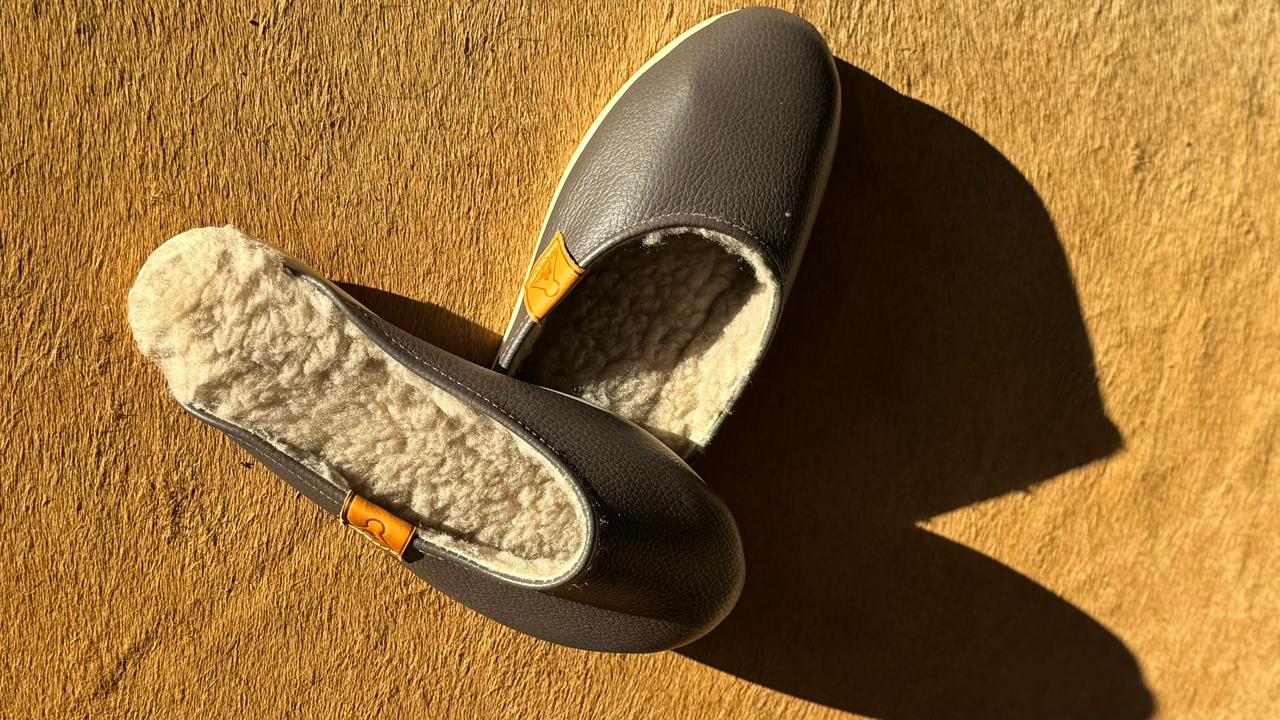 Chinelo Campeiro Forrado Café