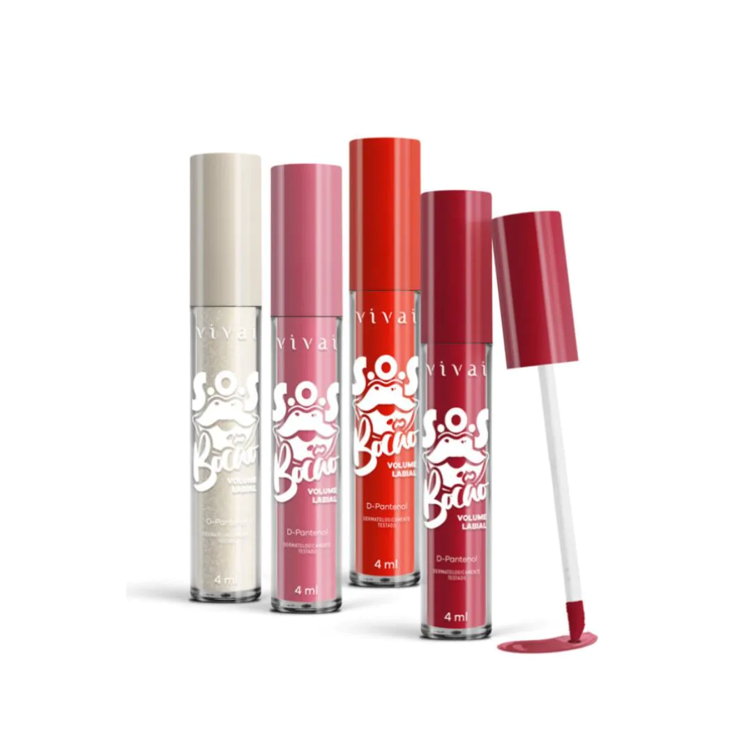 Gloss Sos Bocão Volume Labial- Vivai