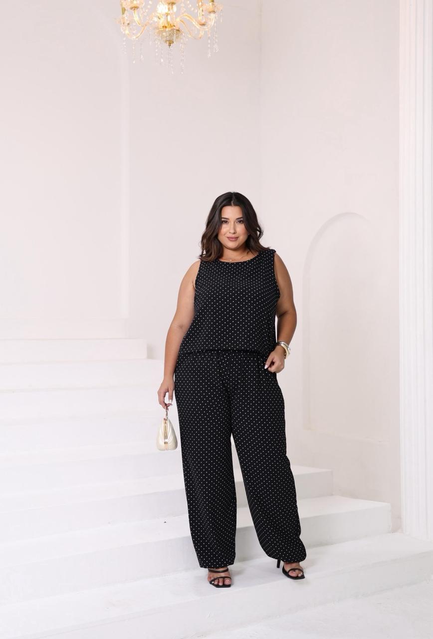 Calça Aladim Plus size Feminina Kvkmodas