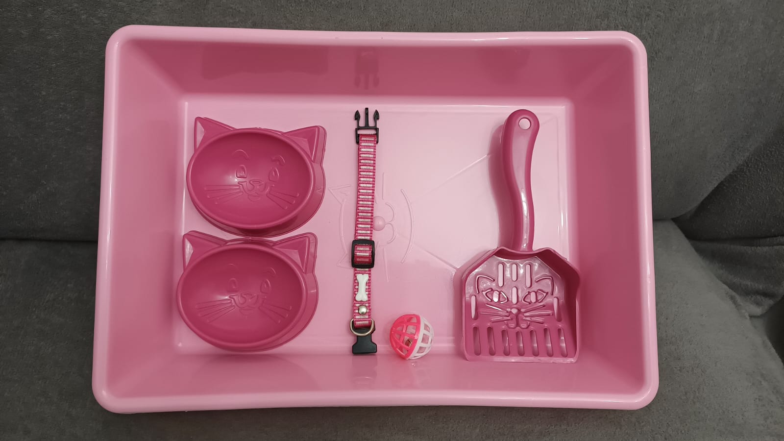 KIT CAIXA DE ARÉA PARA GATOS