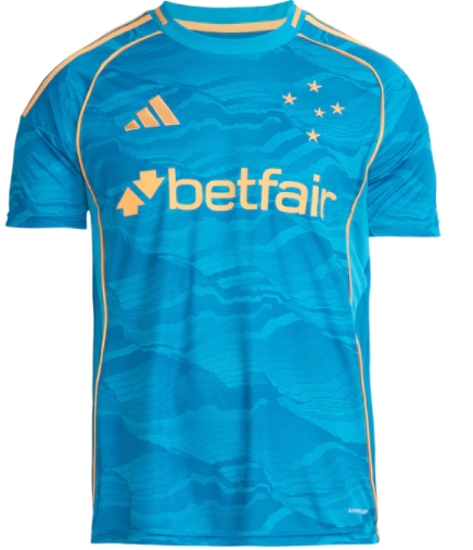 Camisa Cruzeiro III 25/26 - Torcedor Adidas Masculina - Patrocínio Betfair