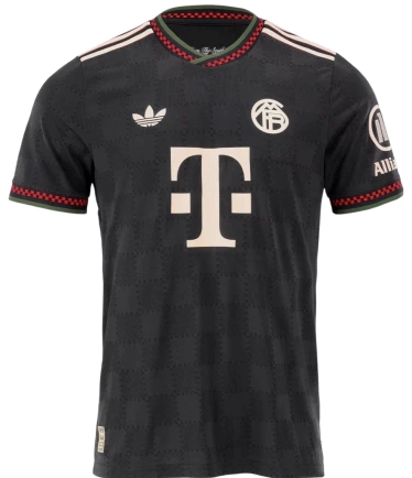 Camisa Bayern de Munique III 25/26 - Torcedor Adidas Masculina - Preta