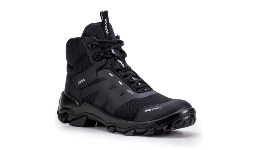 Bota de segurança Estival Black bico de pvc