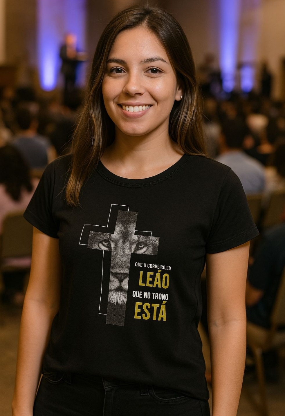 Blusa evangélica fe