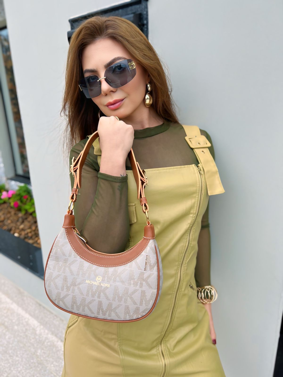 Bolsa Michael Kors Meia Lua