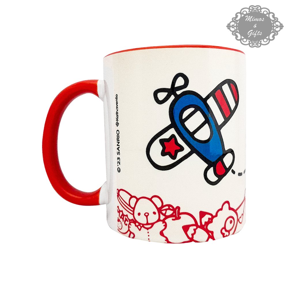 Caneca Hello Kitty Vintagepop Avião