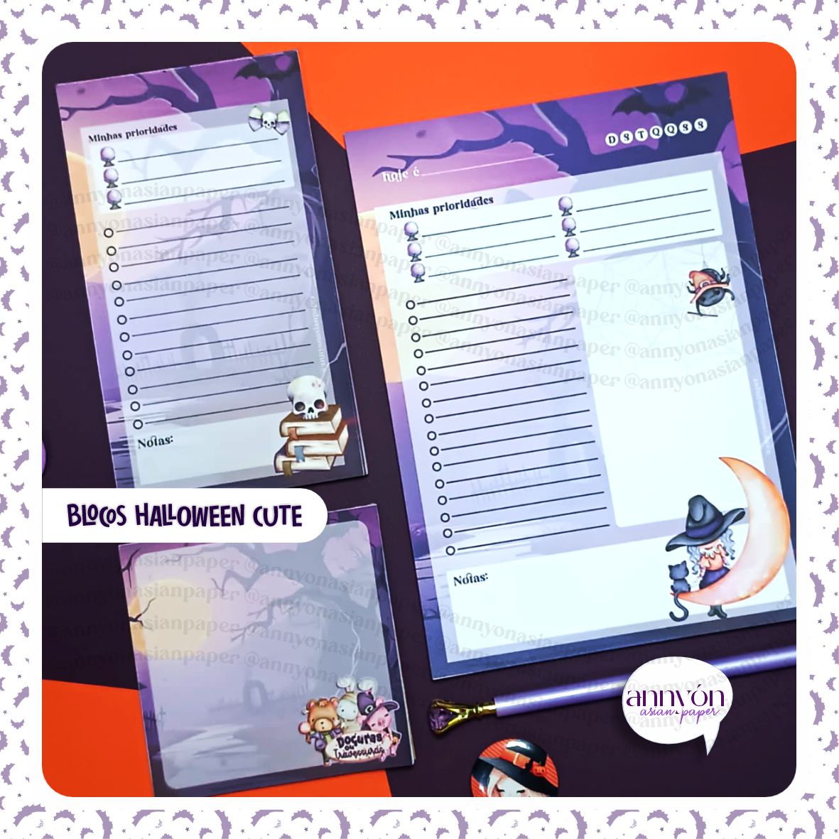 Blocos Halloween Cute