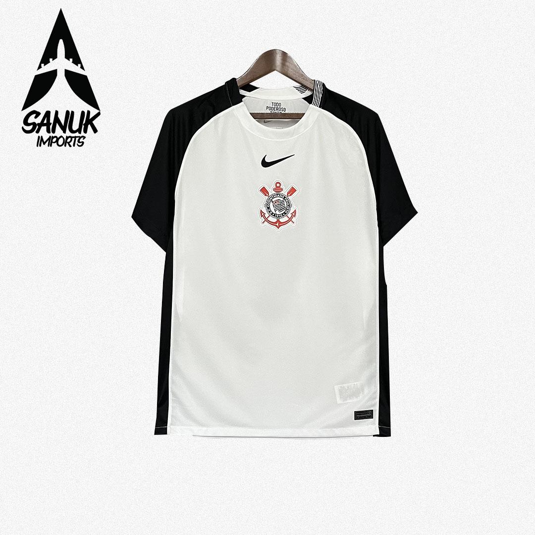 Camisa Corinthians I 2025 Nike Masculina Torcedor | Oficial e Importada   Sanuk Imports