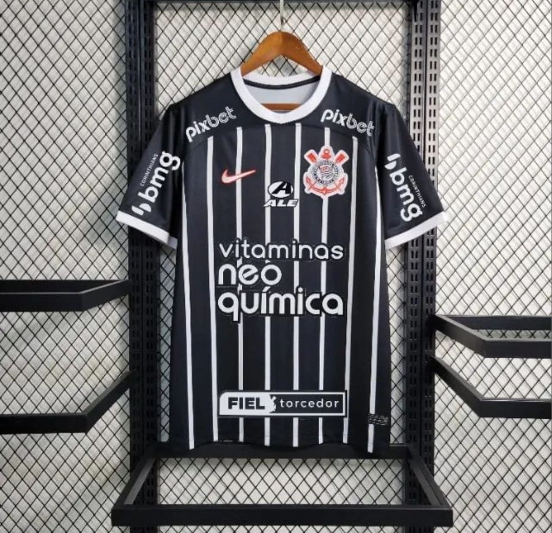 Camisa Corinthians Com Patrocínio II 2023