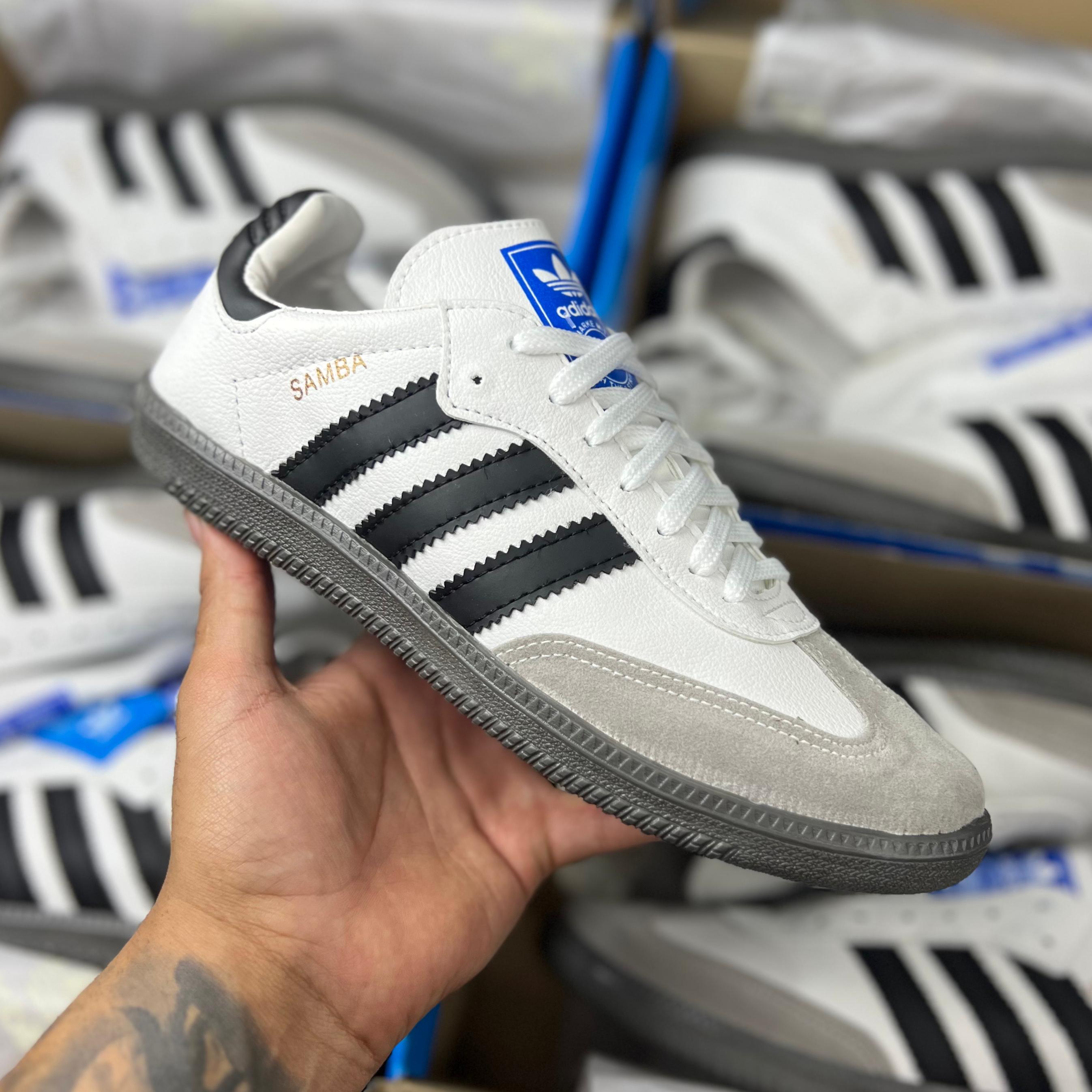 Adidas Samba Unissex (Linha Premium) x Branco/Pretozx