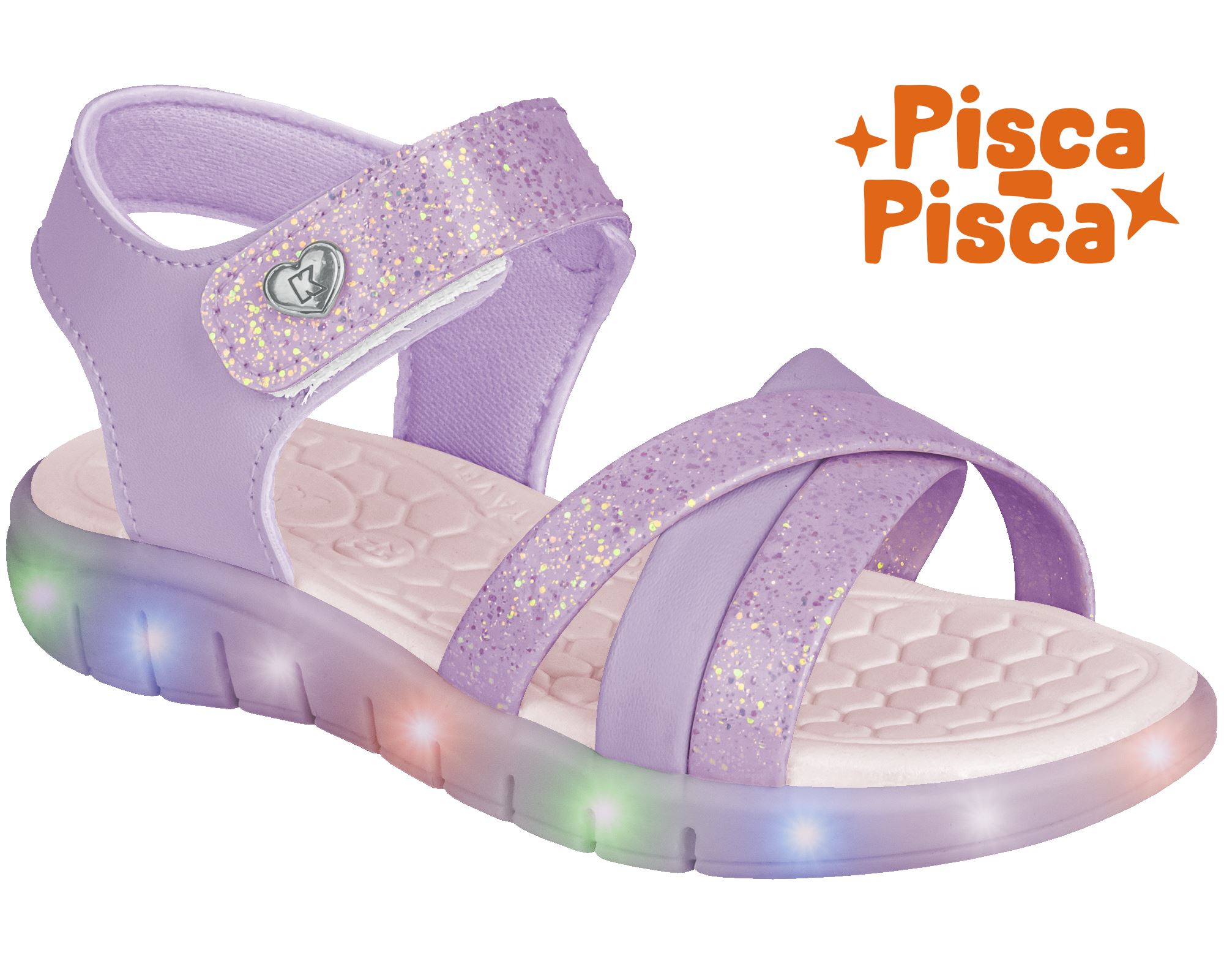 SANDALIA WAVE LIGHT LILAS KIDY