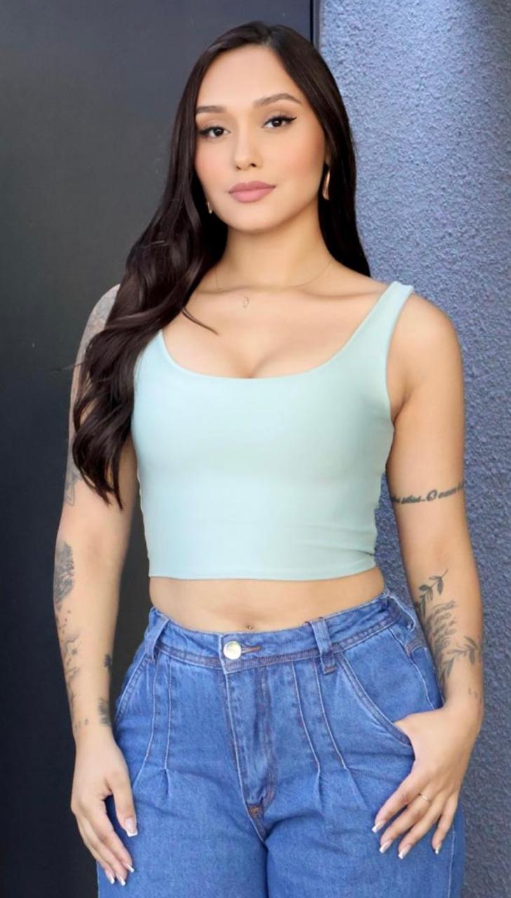 CROPPED CHIC ALÇA GROSSA