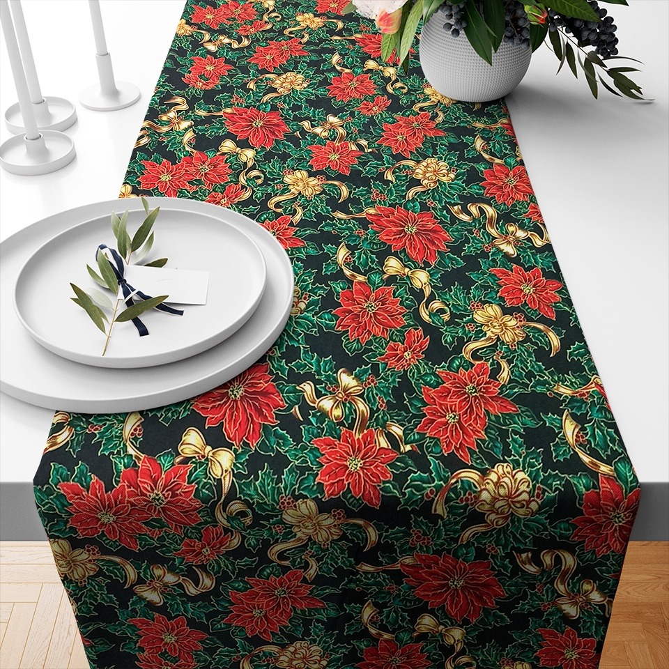 Caminho de Mesa Natalino   Um Toque de Elegância e Magia na Sua Ceia!