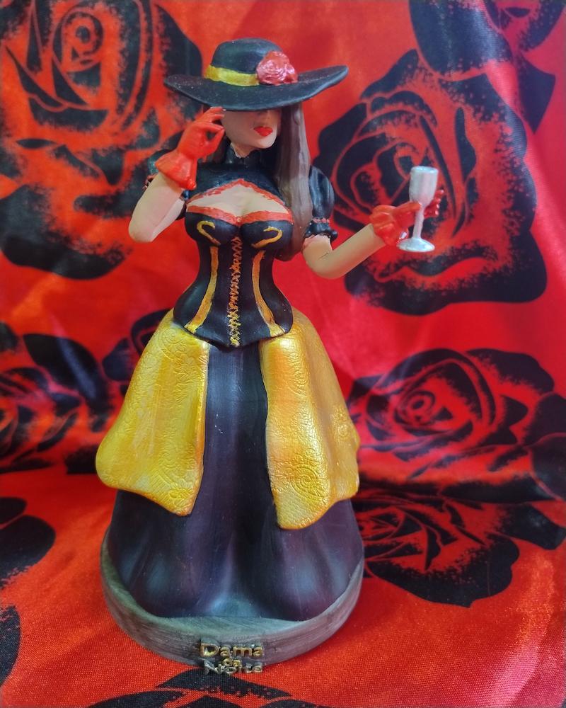 Dama Da Noite Imagem em Resina