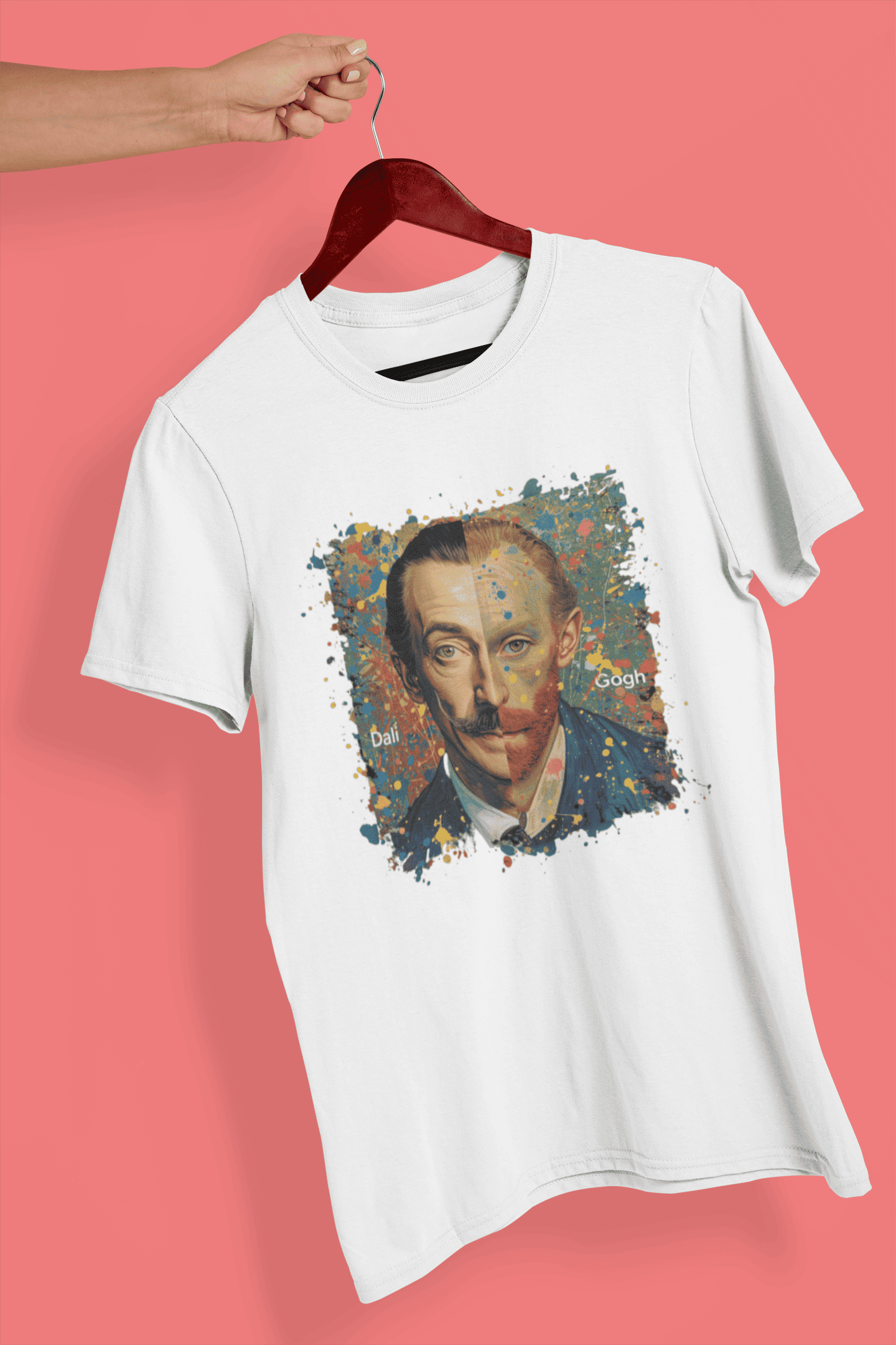 Camiseta Masculina Rostos do Inconsciente 2