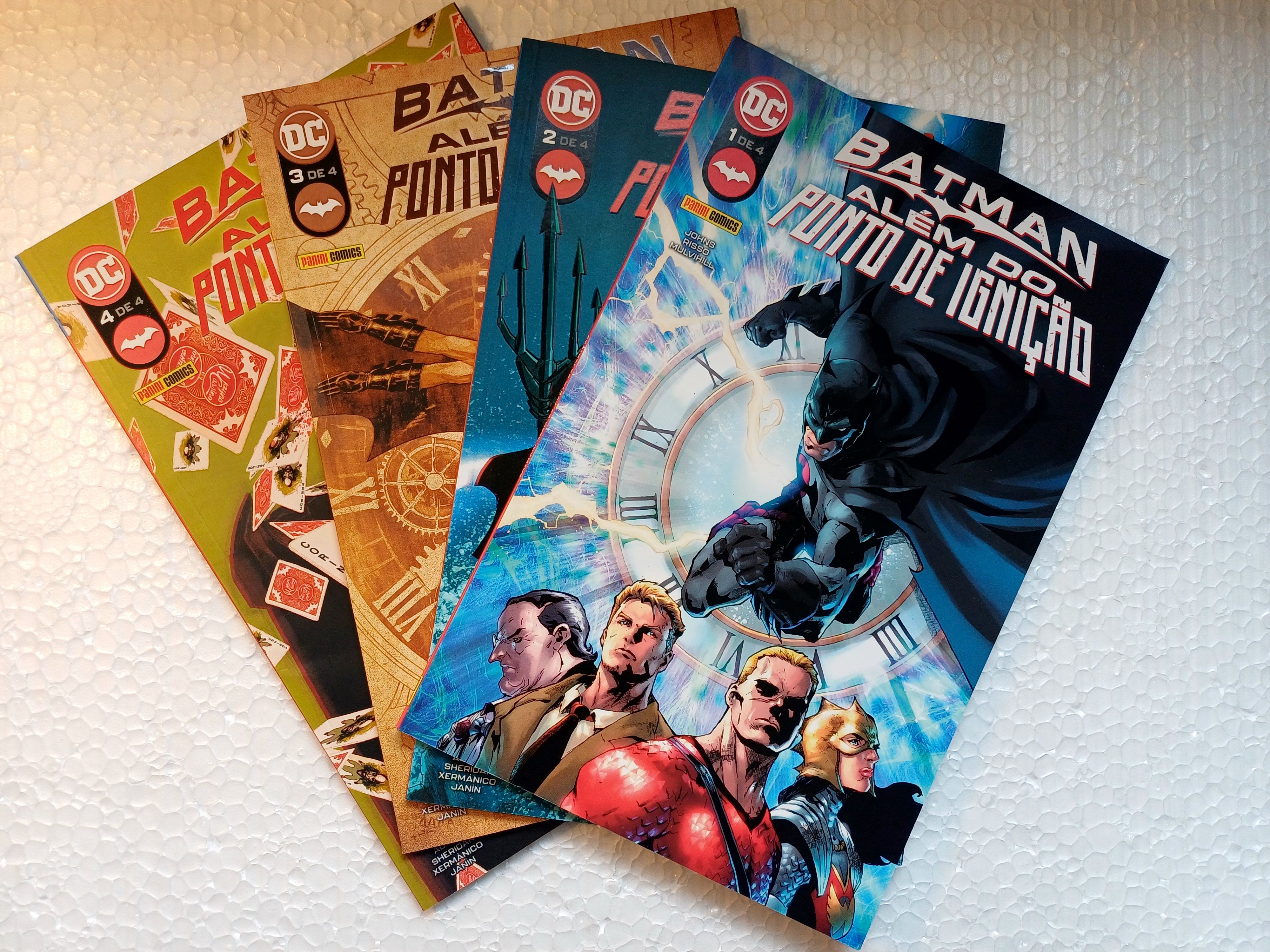 Batman: Além Do Ponto De Ignição - Série Completa - Panini - 4 edições