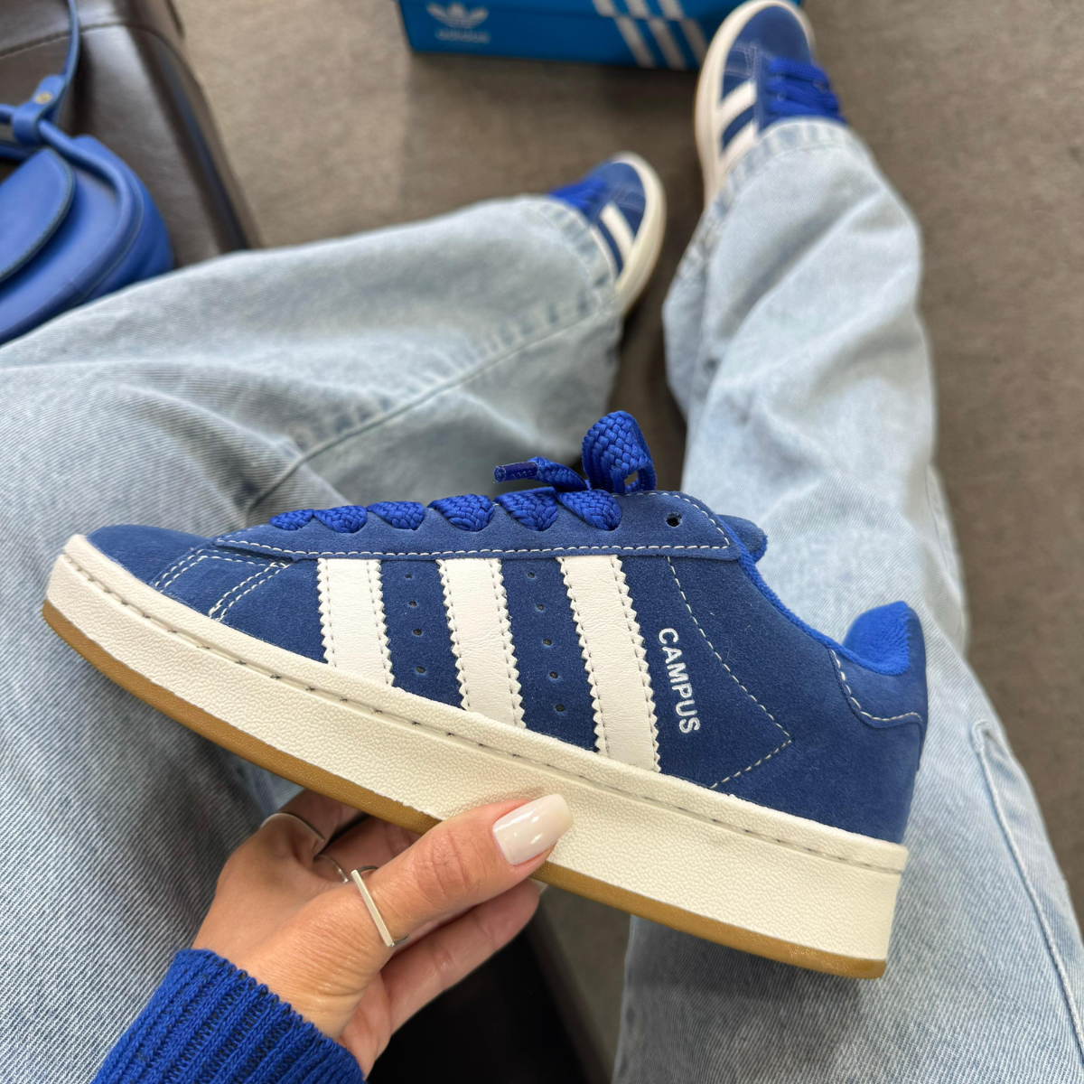 Adidas Campus 00s - Royal/Branco