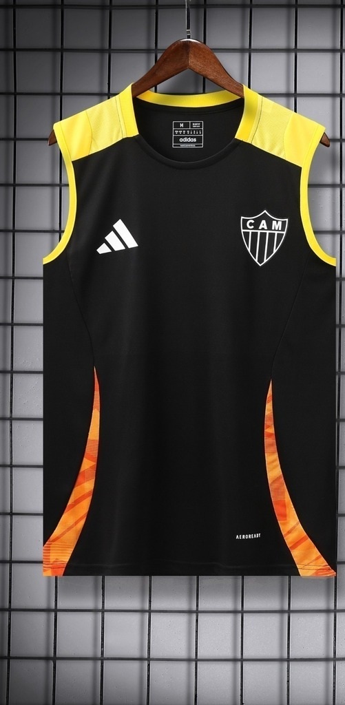 Camiseta Regata Atlético-MG Treino Preta 2025