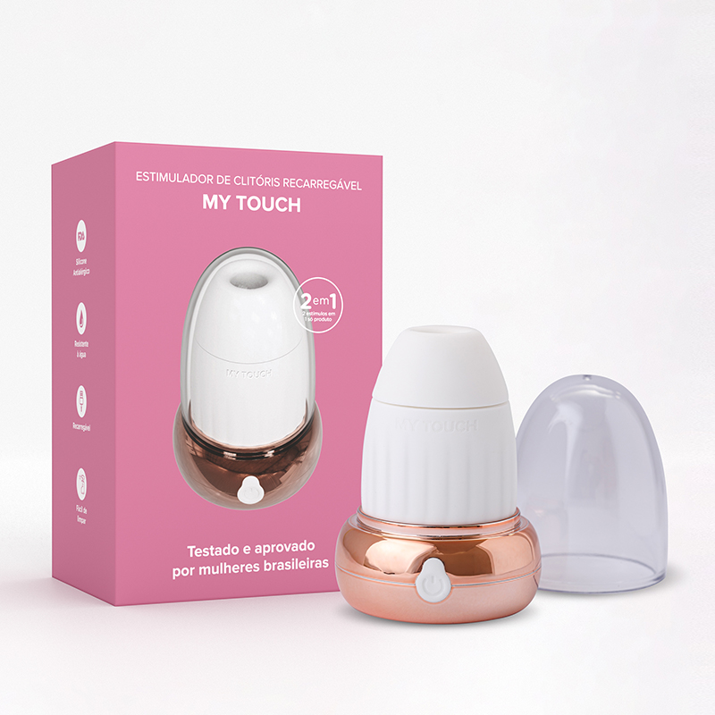 Estimulador de Clitóris Recarregável My Touch - By Dermosex