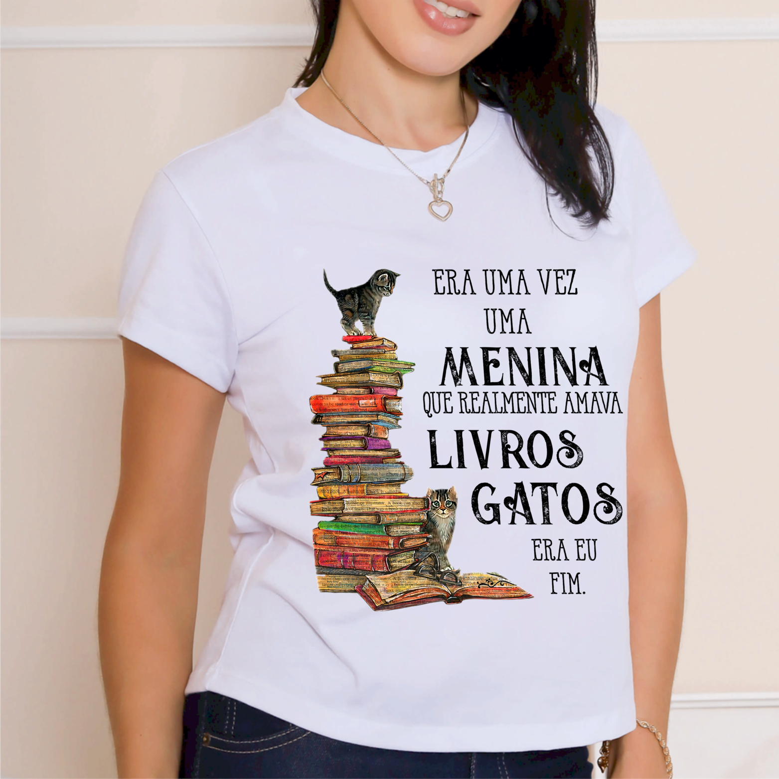 Camiseta Feminina/  Era uma Vez