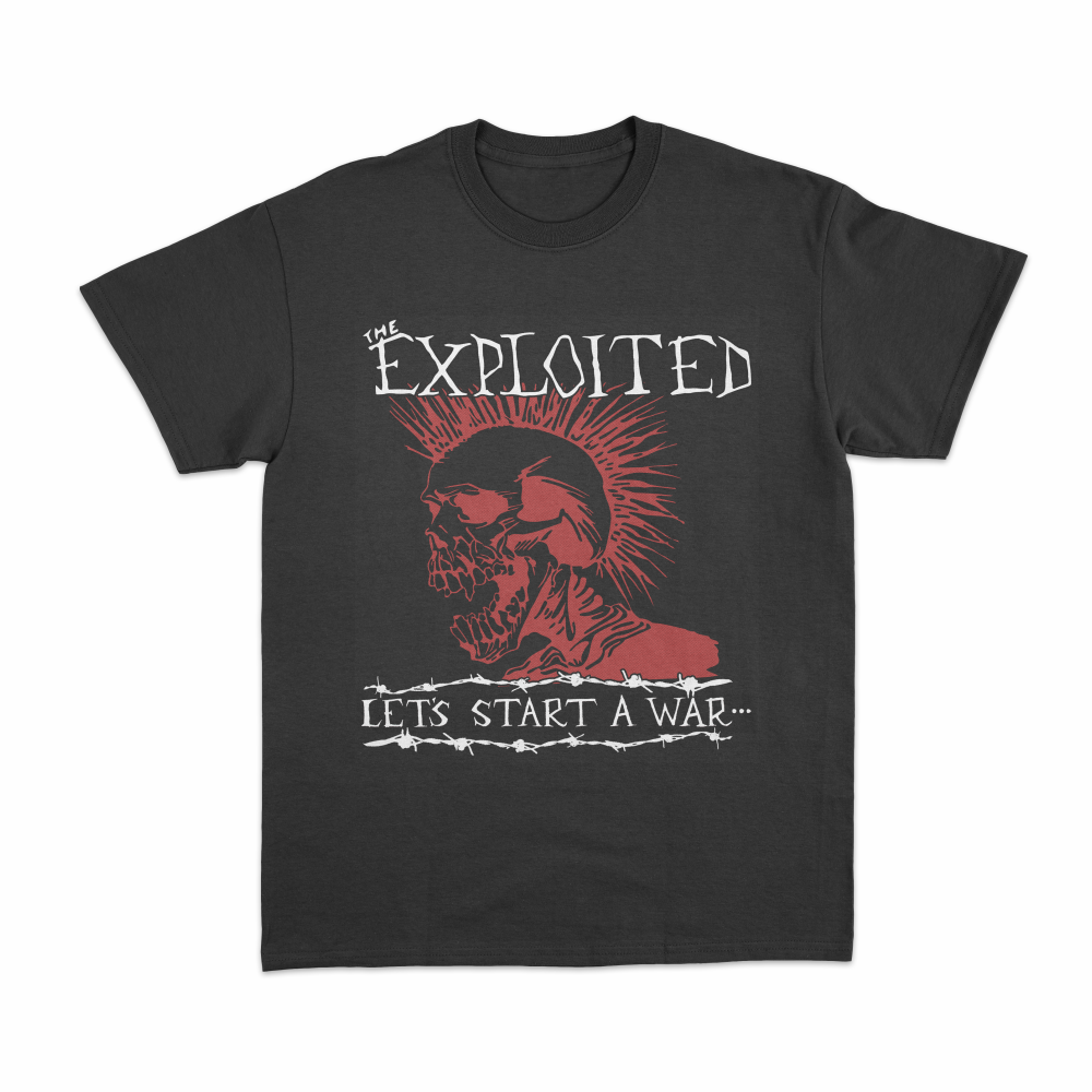 Camiseta The Exploited - Lets Start a War