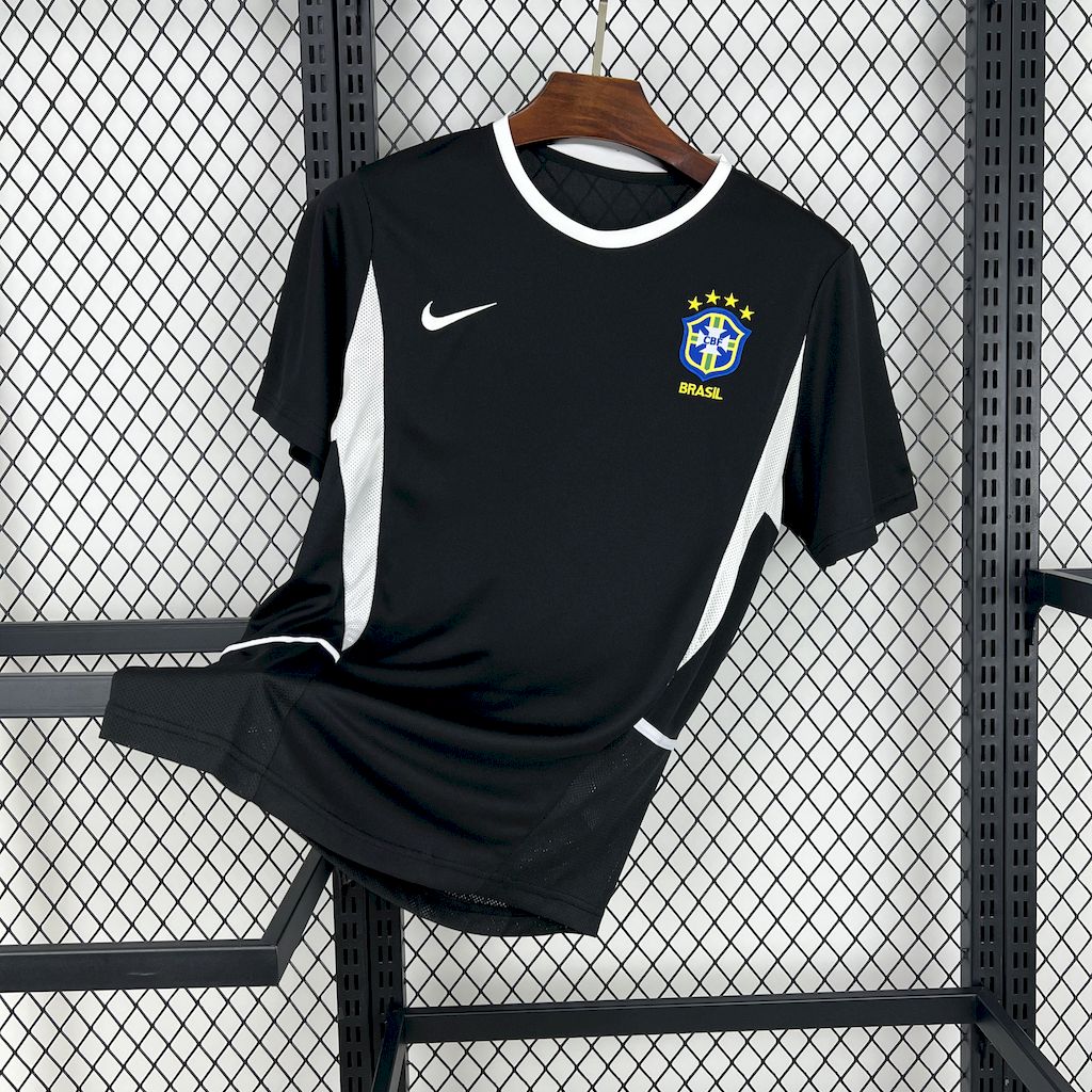 Camisa Brasil Retrô Goleiro 2002