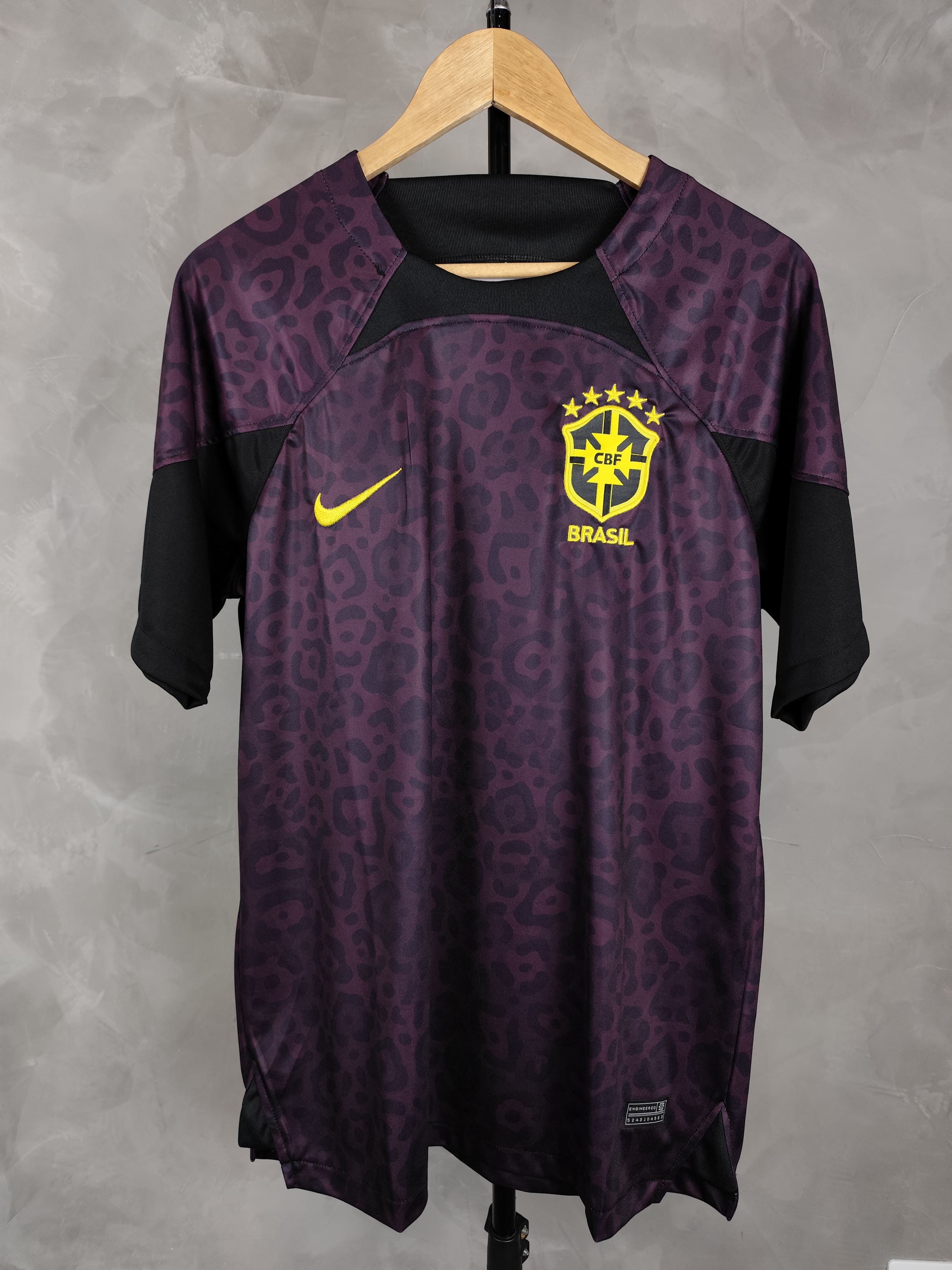 Camisa Brasil Roxa 2022