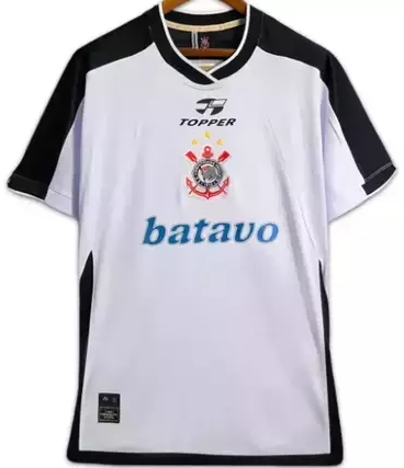 Camisa Corinthians Retrô Mundial 2000 - Branca