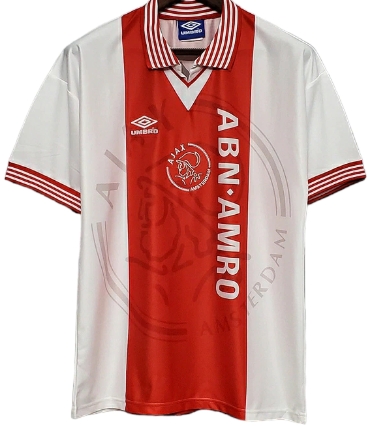 Camisa Ajax Retrô 1995/1996 Vermelha e Branca - Umbro